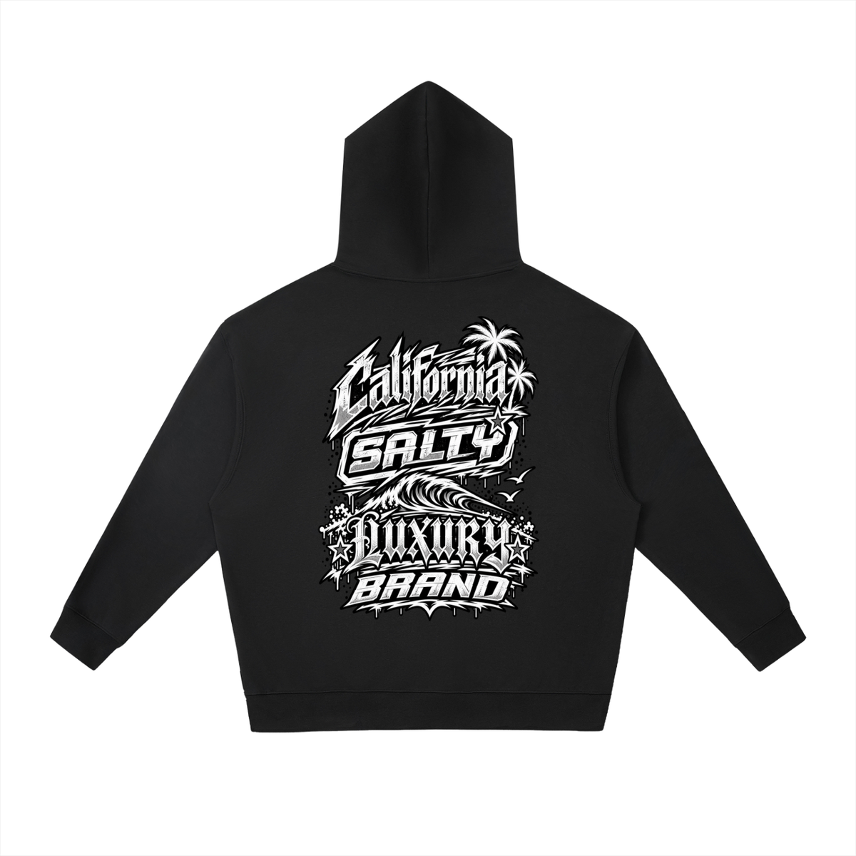 California Salty Rock Band Unisex Relaxed Pullover Hoodie