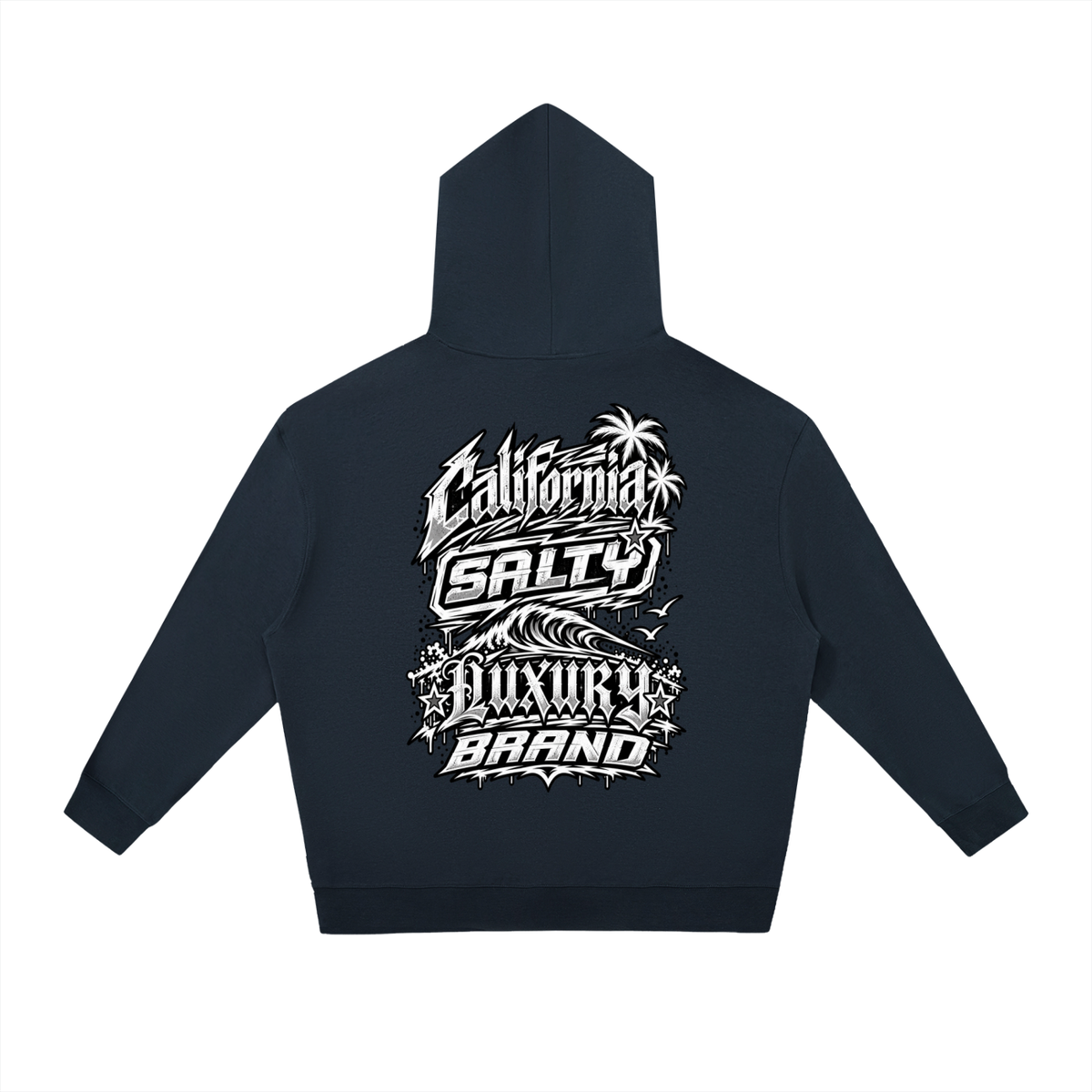 California Salty Rock Band Unisex Relaxed Pullover Hoodie