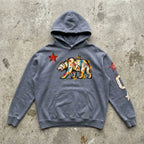 California Salty Bear – Vintage Blue Hoodie