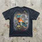 California Salty Bear – Washed Black Tee