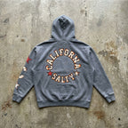 California Salty Bear – Vintage Blue Hoodie