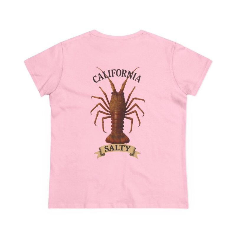 Women's Cotton Tee - Salty California Turtle Tee, Beach Vibes Shirt, Santa Barbara Souvenir, Casual Summer Top, Eco-Friendly Apparel - Image 6