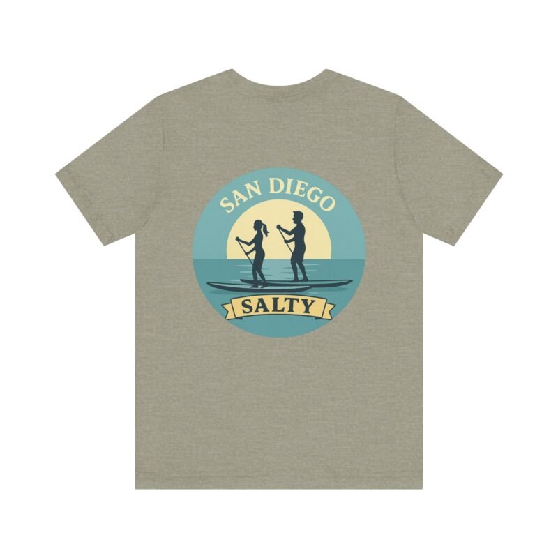 San Diego Salty Unisex Tee, Beach Vibes Shirt, Summer Casual Wear, Gift for Water Lovers, Perfect for Vacations, Relaxed Beach Days - Image 13