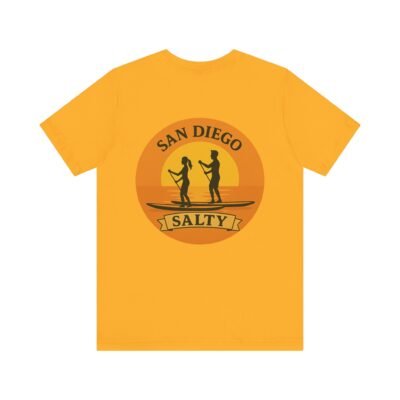 San Diego Salty Tee, Beach Vibes Shirt, Unisex Summer Apparel, Surfing Gift, Casual Everyday Wear