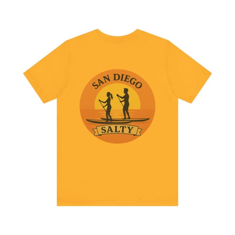 San Diego Salty Tee, Beach Vibes Shirt, Unisex Summer Apparel, Surfing Gift, Casual Everyday Wear - Image 18