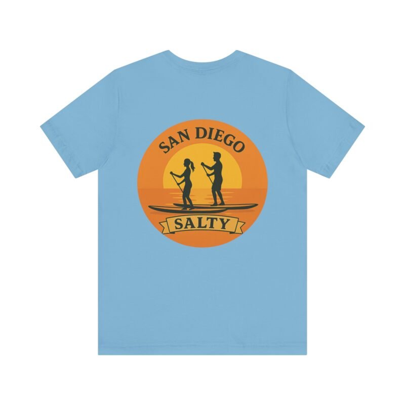 San Diego Salty Tee, Beach Vibes Shirt, Unisex Summer Apparel, Surfing Gift, Casual Everyday Wear - Image 30