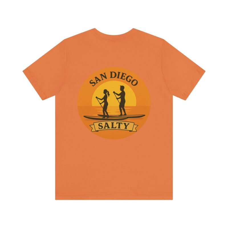 San Diego Salty Tee, Beach Vibes Shirt, Unisex Summer Apparel, Surfing Gift, Casual Everyday Wear - Image 14