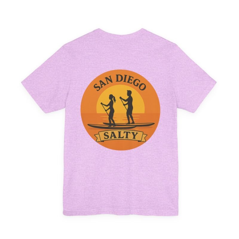 San Diego Salty Tee, Beach Vibes Shirt, Unisex Summer Apparel, Surfing Gift, Casual Everyday Wear - Image 36