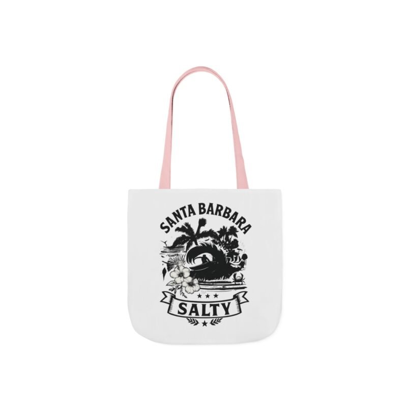 California Salty Turtle Tote Bag – Eco-Friendly Canvas Beach Bag & Reusable Shopping Tote - Image 3