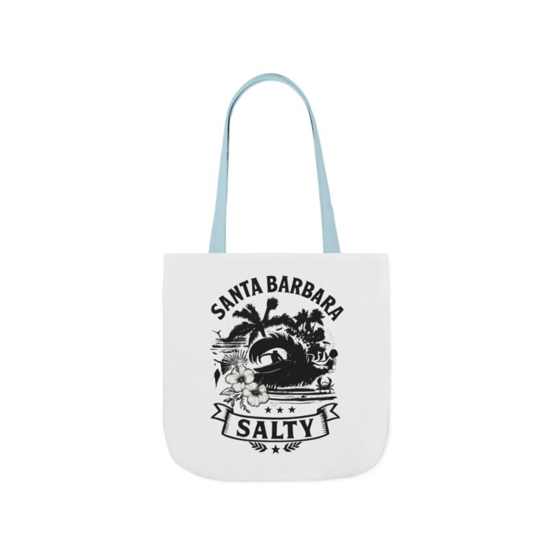 California Salty Turtle Tote Bag – Eco-Friendly Canvas Beach Bag & Reusable Shopping Tote - Image 6