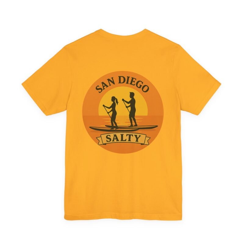 San Diego Salty Tee, Beach Vibes Shirt, Unisex Summer Apparel, Surfing Gift, Casual Everyday Wear - Image 20