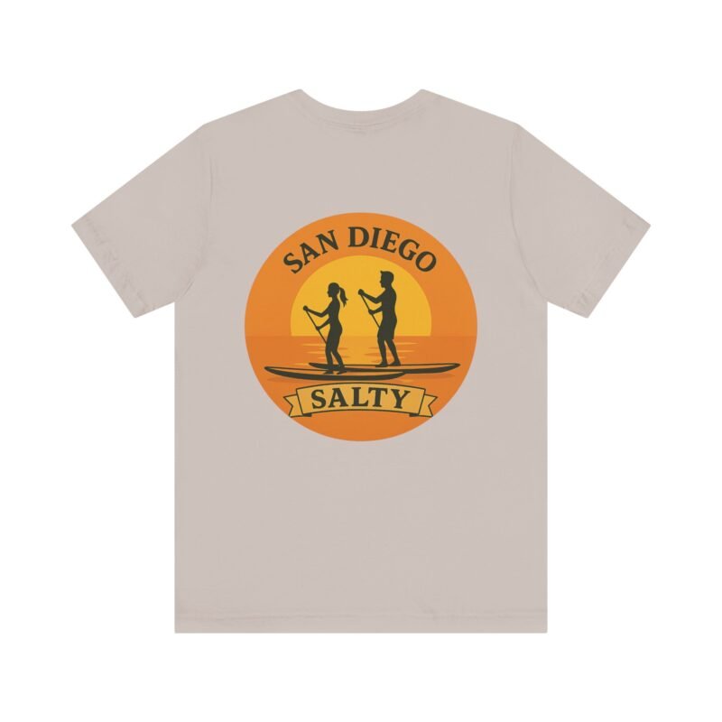 San Diego Salty Tee, Beach Vibes Shirt, Unisex Summer Apparel, Surfing Gift, Casual Everyday Wear - Image 22