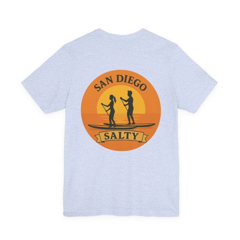 San Diego Salty Tee, Beach Vibes Shirt, Unisex Summer Apparel, Surfing Gift, Casual Everyday Wear - Image 28