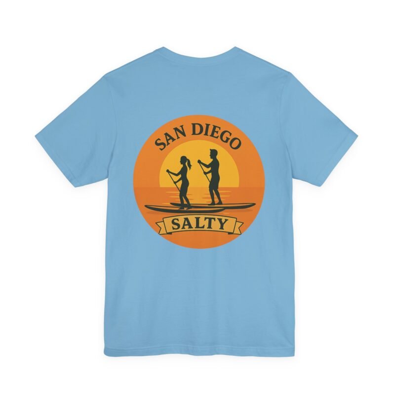 San Diego Salty Tee, Beach Vibes Shirt, Unisex Summer Apparel, Surfing Gift, Casual Everyday Wear - Image 32
