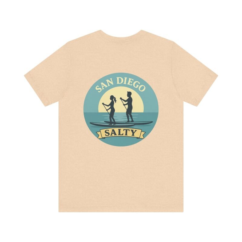 San Diego Salty Unisex Tee, Beach Vibes Shirt, Summer Casual Wear, Gift for Water Lovers, Perfect for Vacations, Relaxed Beach Days - Image 17