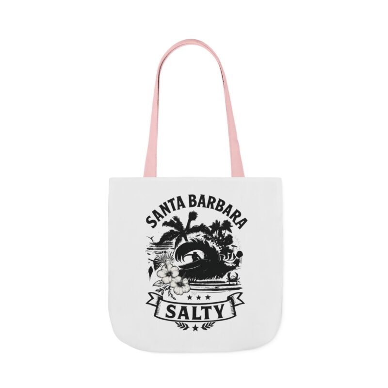 California Salty Turtle Tote Bag – Eco-Friendly Canvas Beach Bag & Reusable Shopping Tote - Image 11