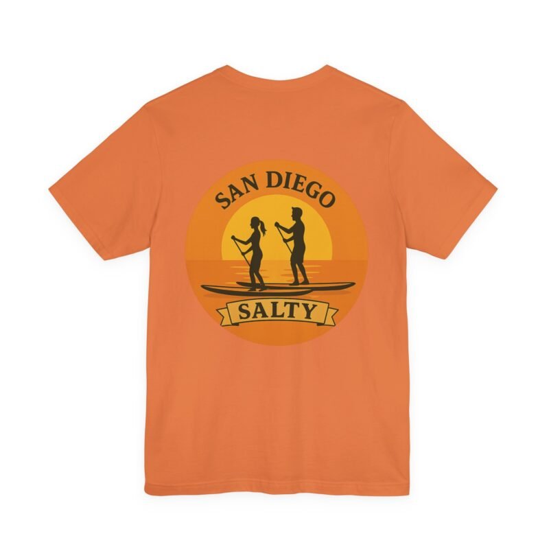 San Diego Salty Tee, Beach Vibes Shirt, Unisex Summer Apparel, Surfing Gift, Casual Everyday Wear - Image 16