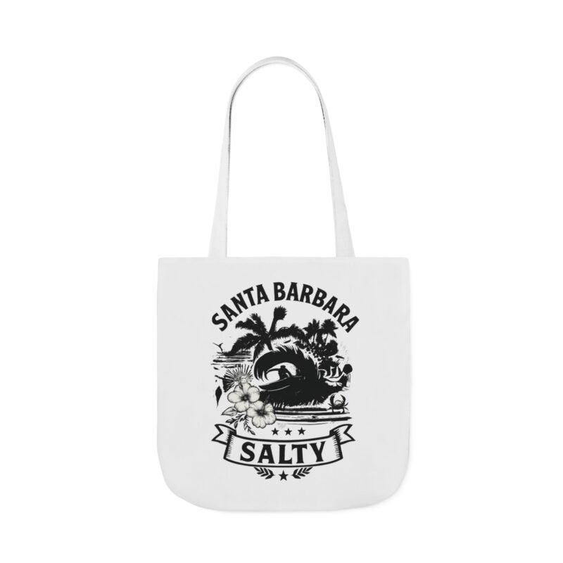 California Salty Turtle Tote Bag – Eco-Friendly Canvas Beach Bag & Reusable Shopping Tote - Image 13