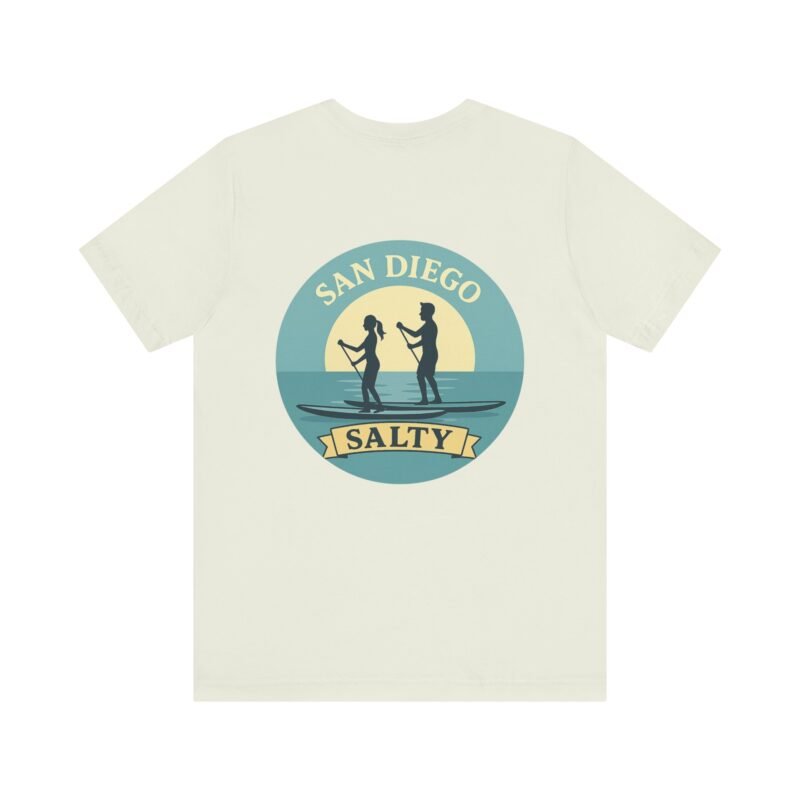 San Diego Salty Unisex Tee, Beach Vibes Shirt, Summer Casual Wear, Gift for Water Lovers, Perfect for Vacations, Relaxed Beach Days - Image 19