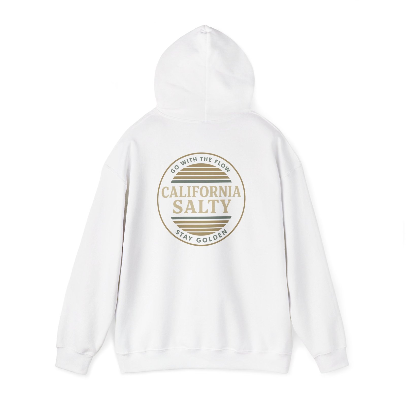 Stay Golden, California Salty, Best, Unisex Heavy Blend™ Hooded Sweatshirt - Image 3