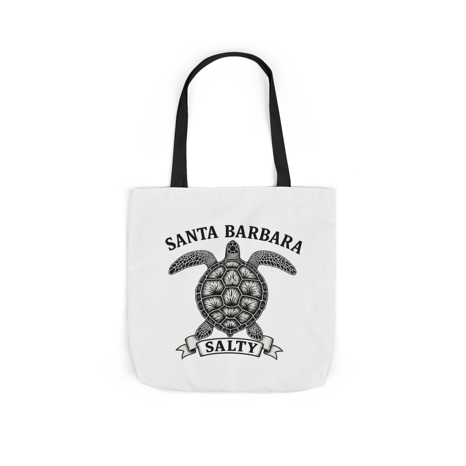 Turtle Tote Bag, Santa Barbara Salty, Best, Eco-Friendly Beach Bag, Summer Accessory, Reusable Shopping Tote, Gift for Ocean Lovers - Image 44