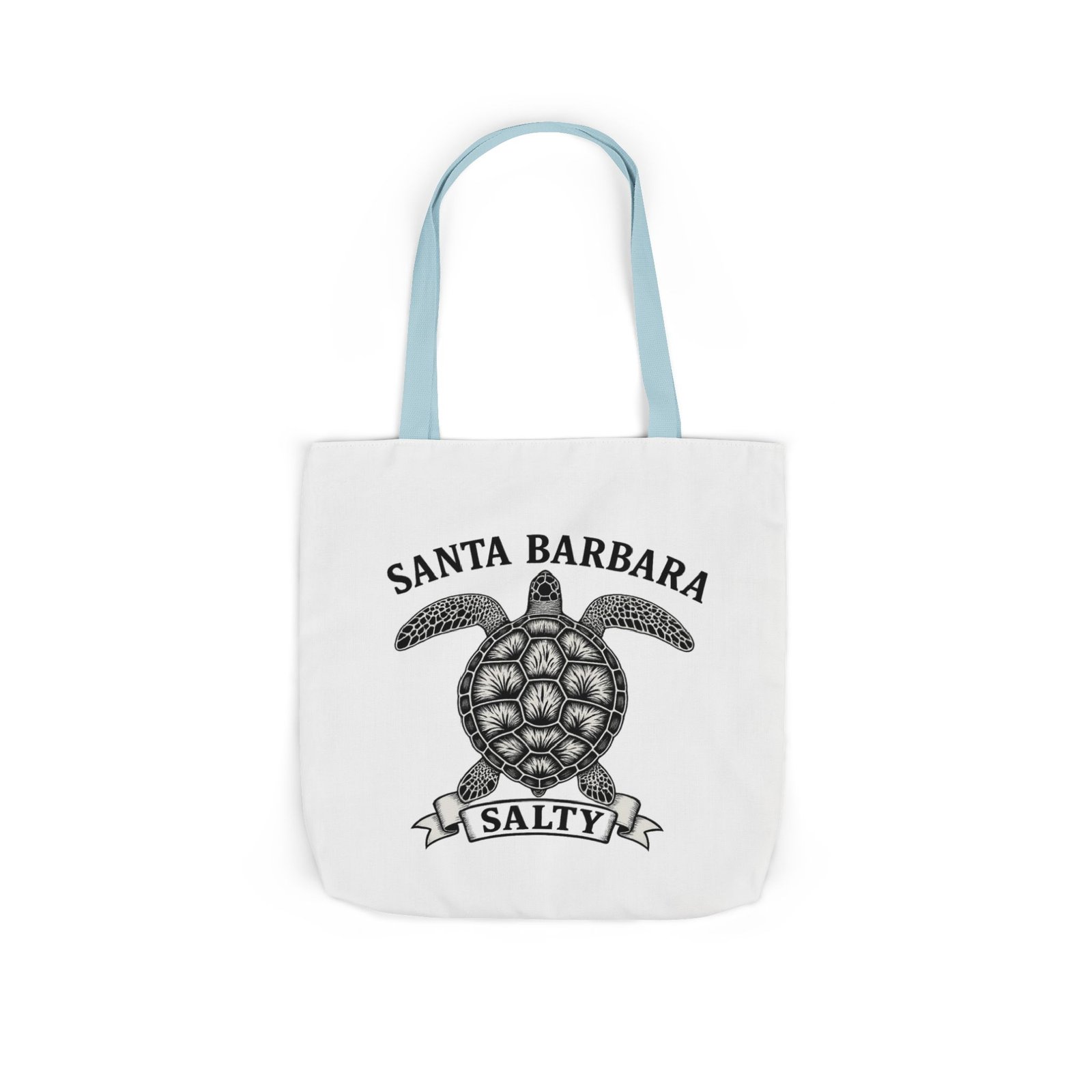 Turtle Tote Bag, Santa Barbara Salty, Best, Eco-Friendly Beach Bag, Summer Accessory, Reusable Shopping Tote, Gift for Ocean Lovers - Image 46