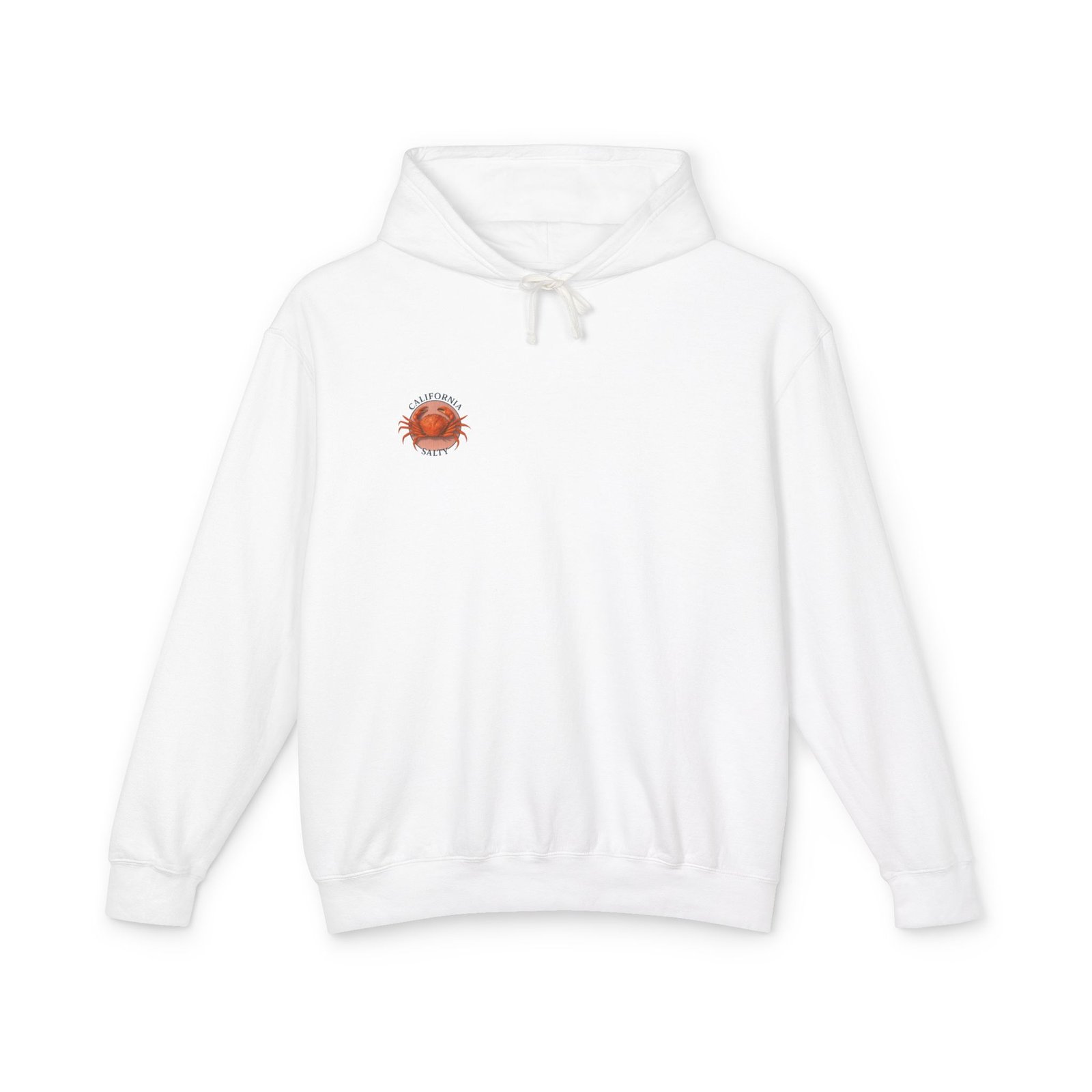 Rock Crab, California Salty, Best, Lightweight Unisex Hoodie, Perfect for Coastal Adventures, Beach Days, Gifts for Fishermen, Casual Wear, Summer Style - Image 5