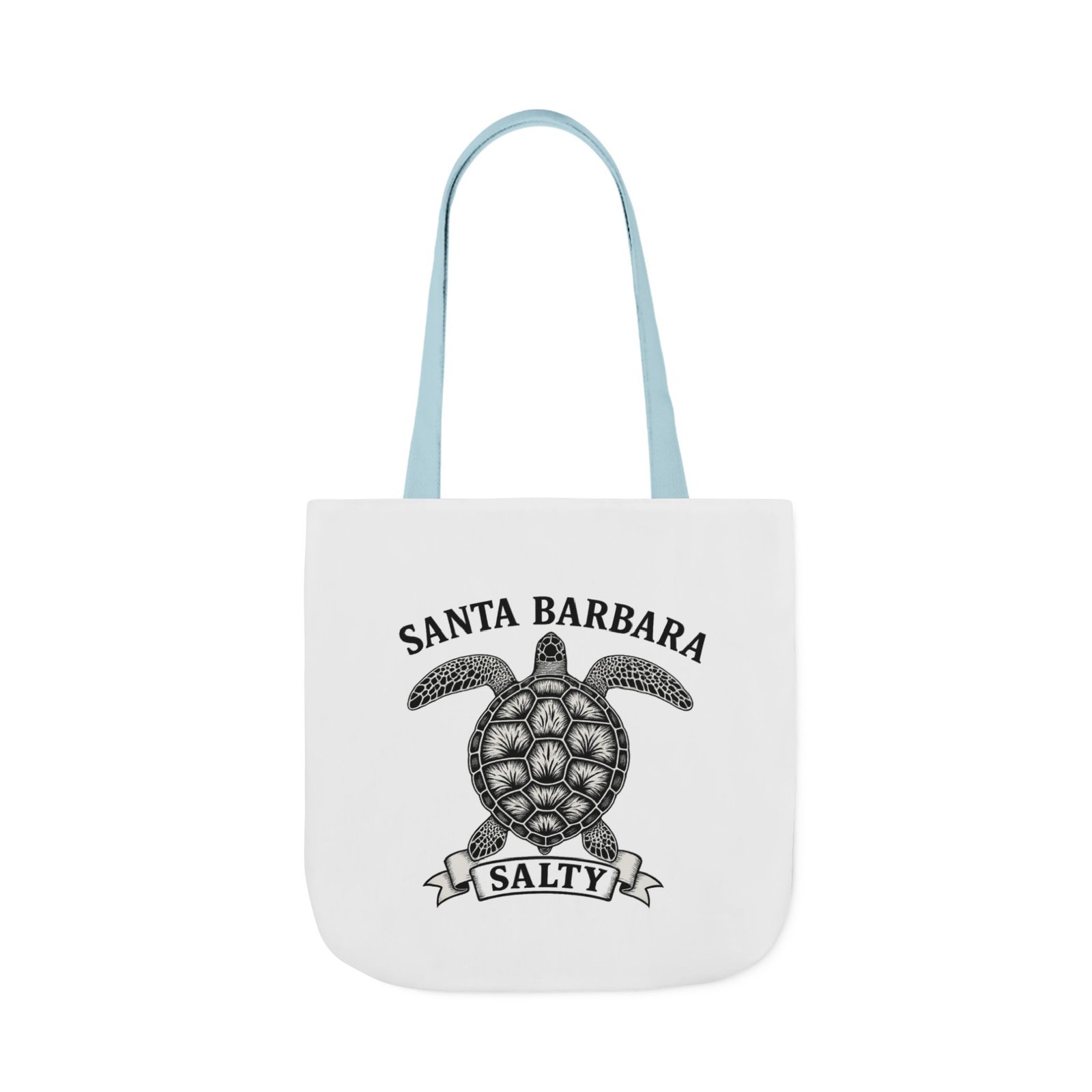 Turtle Tote Bag, Santa Barbara Salty, Best, Eco-Friendly Beach Bag, Summer Accessory, Reusable Shopping Tote, Gift for Ocean Lovers - Image 45