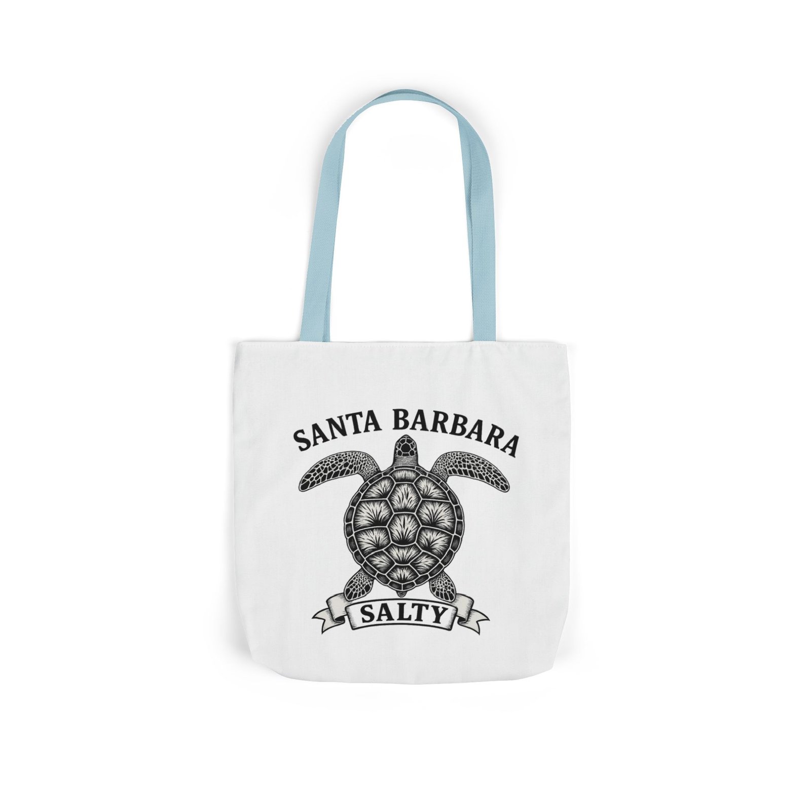 Turtle Tote Bag, Santa Barbara Salty, Best, Eco-Friendly Beach Bag, Summer Accessory, Reusable Shopping Tote, Gift for Ocean Lovers - Image 26