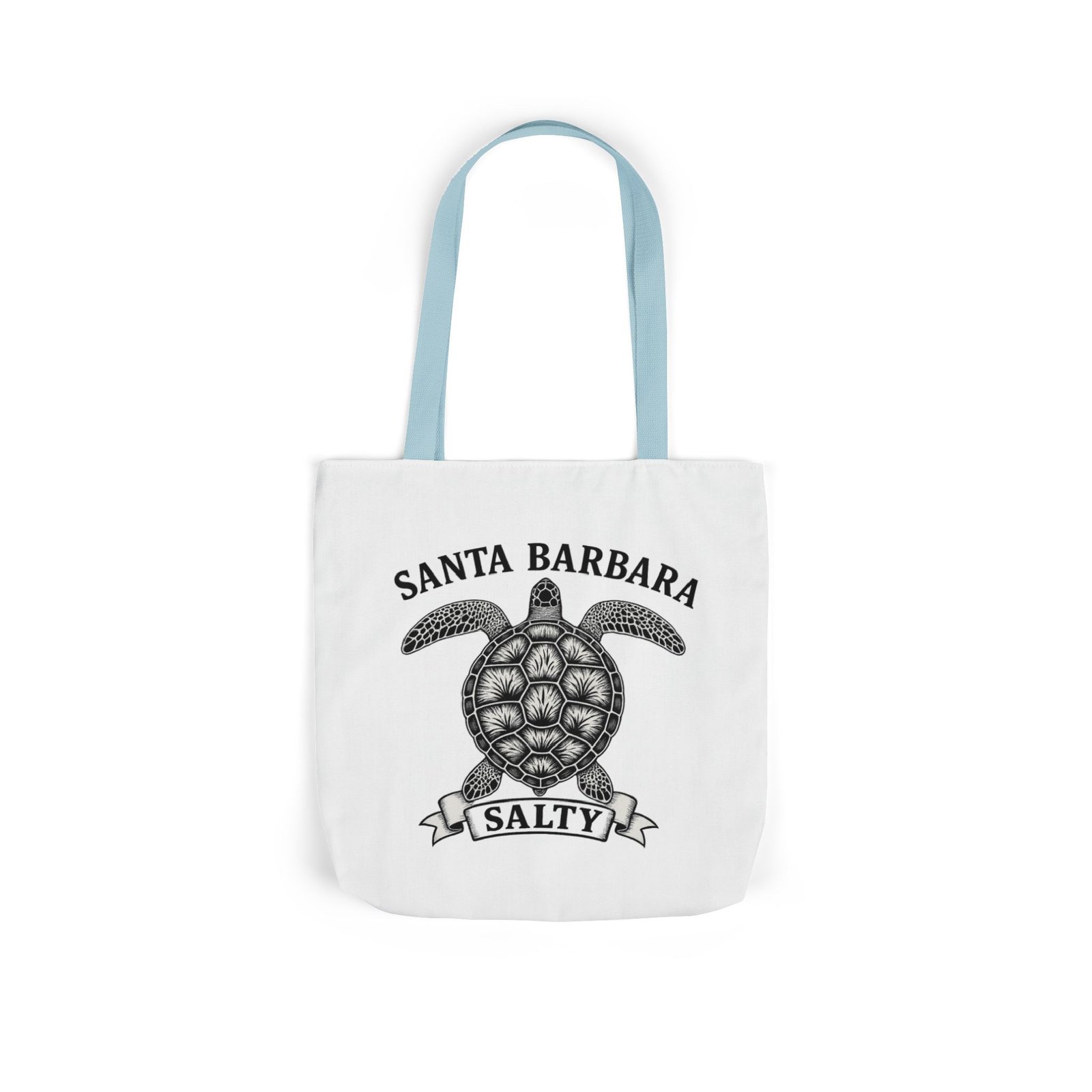 Turtle Tote Bag, Santa Barbara Salty, Best, Eco-Friendly Beach Bag, Summer Accessory, Reusable Shopping Tote, Gift for Ocean Lovers - Image 28