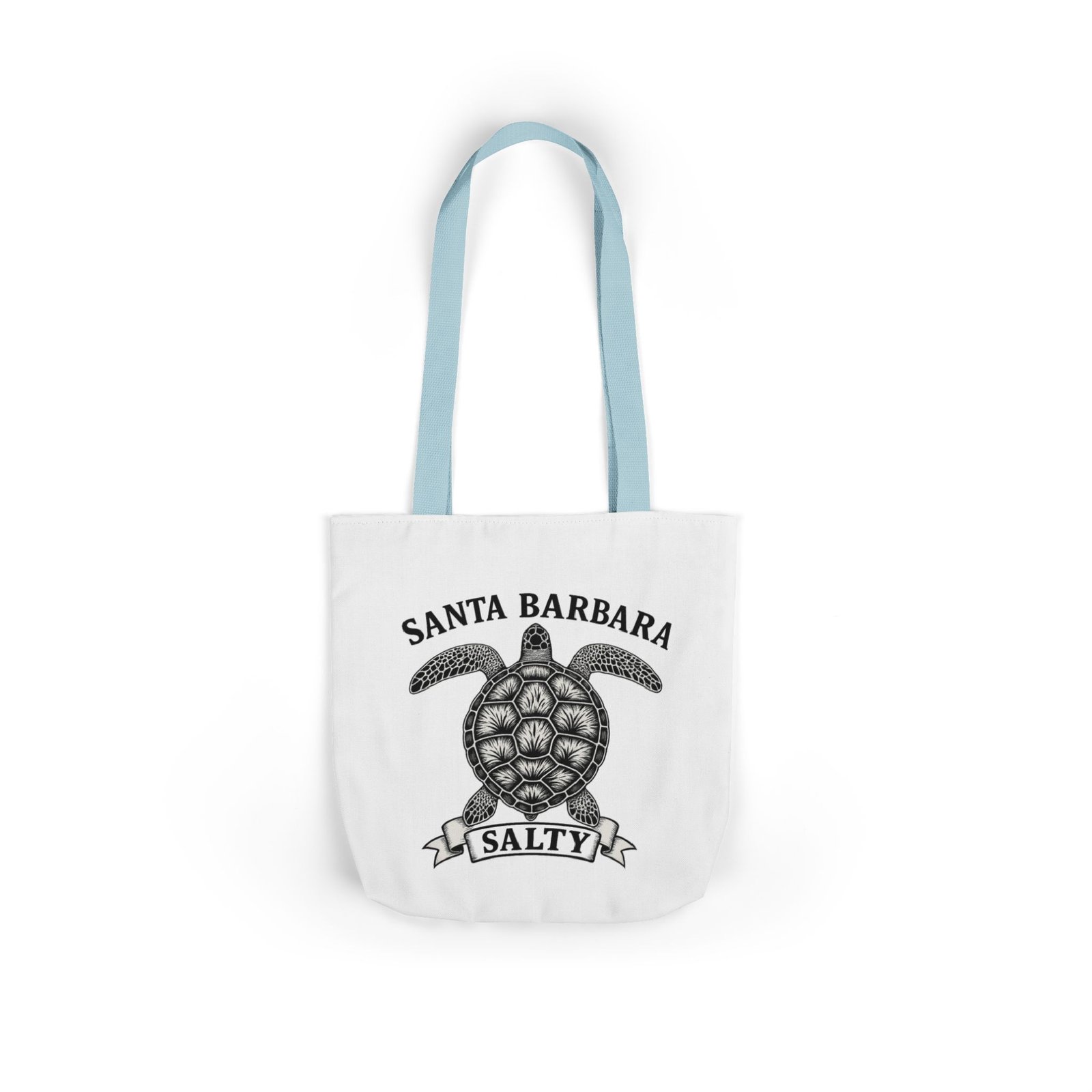 Turtle Tote Bag, Santa Barbara Salty, Best, Eco-Friendly Beach Bag, Summer Accessory, Reusable Shopping Tote, Gift for Ocean Lovers - Image 6
