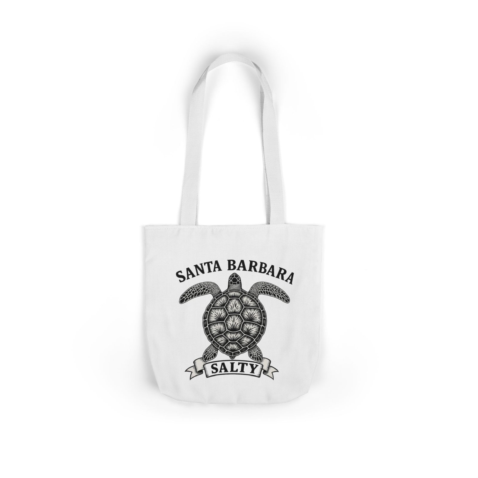 Turtle Tote Bag, Santa Barbara Salty, Best, Eco-Friendly Beach Bag, Summer Accessory, Reusable Shopping Tote, Gift for Ocean Lovers - Image 14