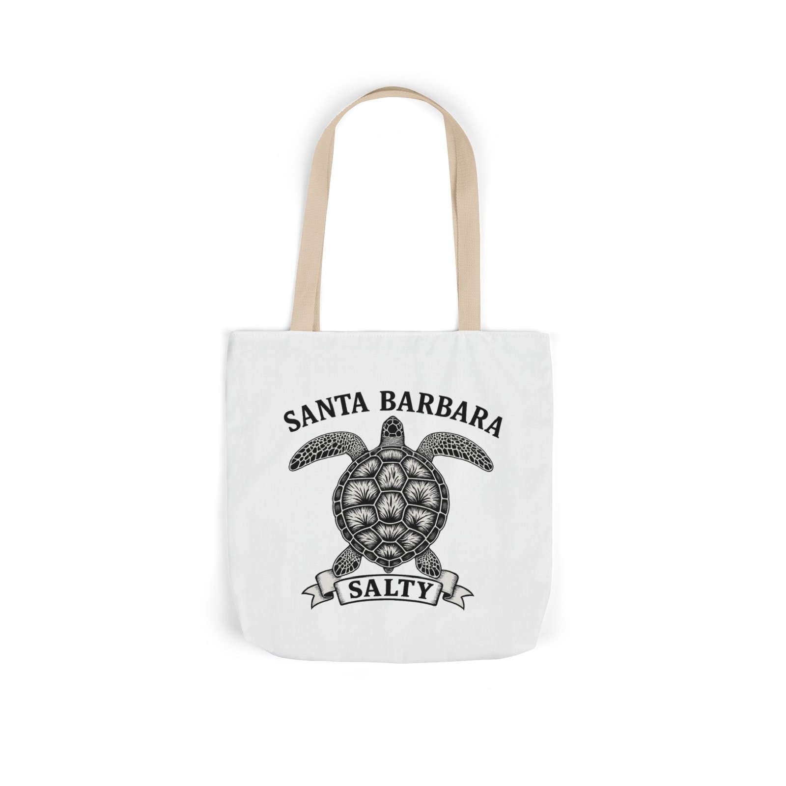 Turtle Tote Bag, Santa Barbara Salty, Best, Eco-Friendly Beach Bag, Summer Accessory, Reusable Shopping Tote, Gift for Ocean Lovers - Image 20