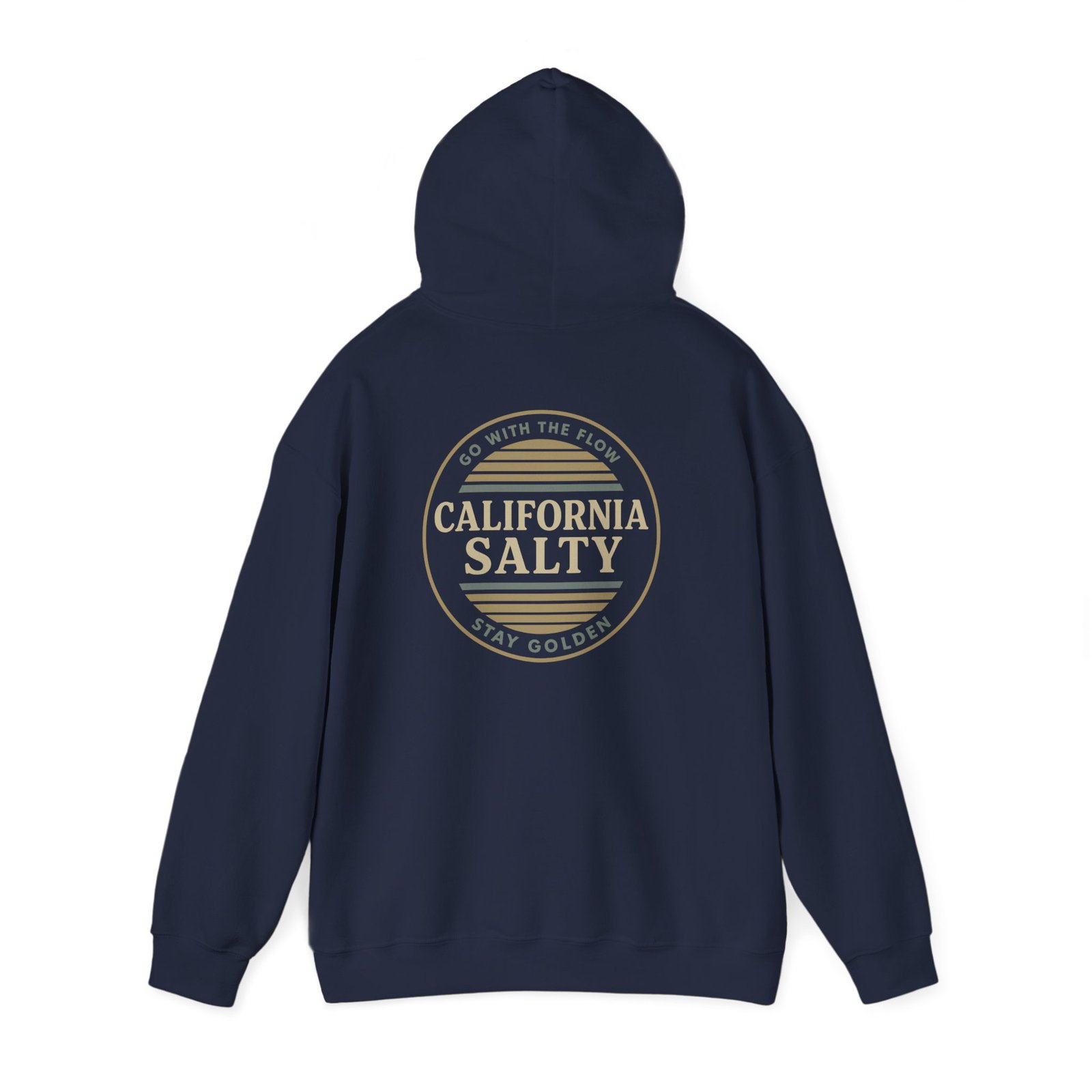 Stay Golden, California Salty, Best, Unisex Heavy Blend™ Hooded Sweatshirt - Image 7