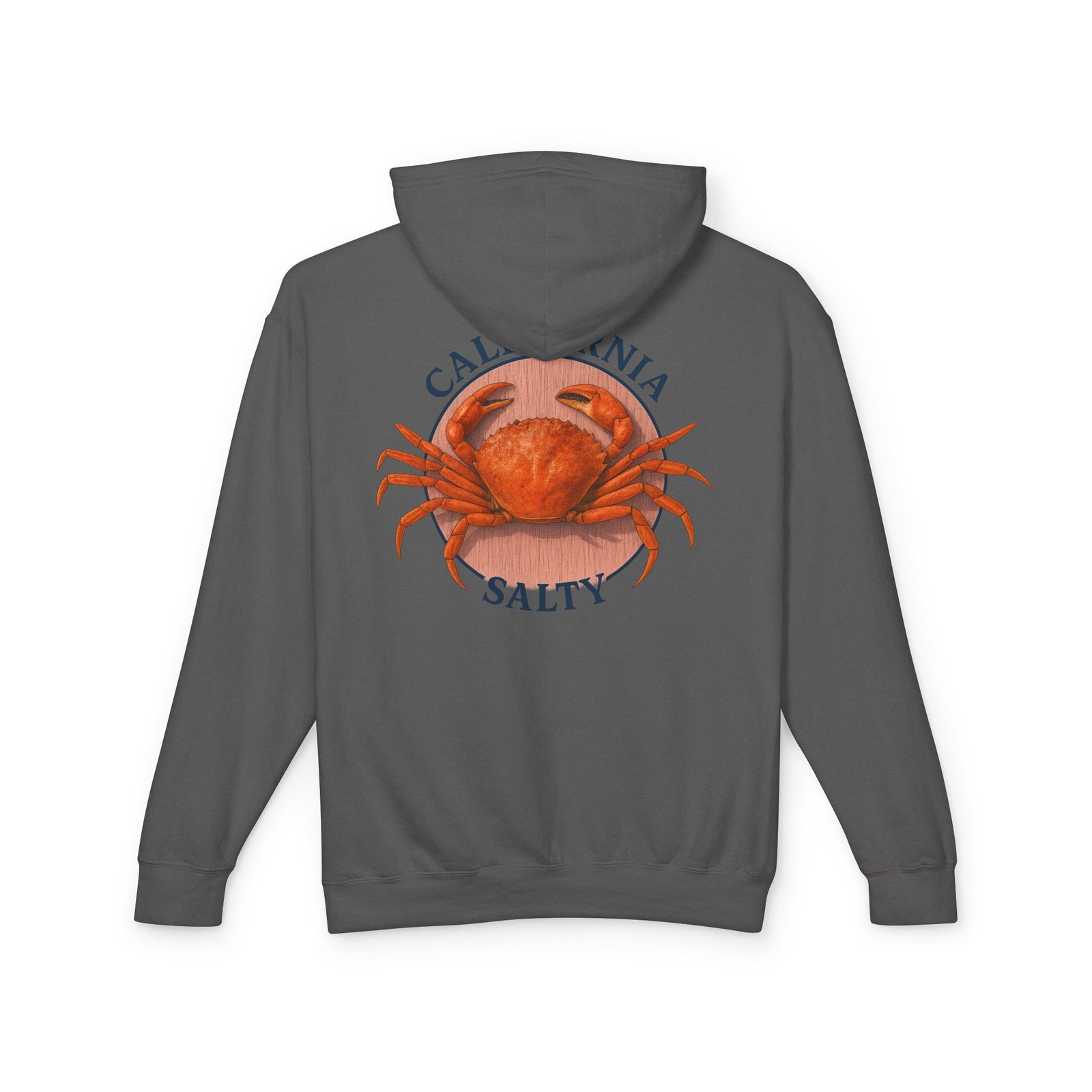 Rock Crab, California Salty, Best, Lightweight Unisex Hoodie, Perfect for Coastal Adventures, Beach Days, Gifts for Fishermen, Casual Wear, Summer Style - Image 22