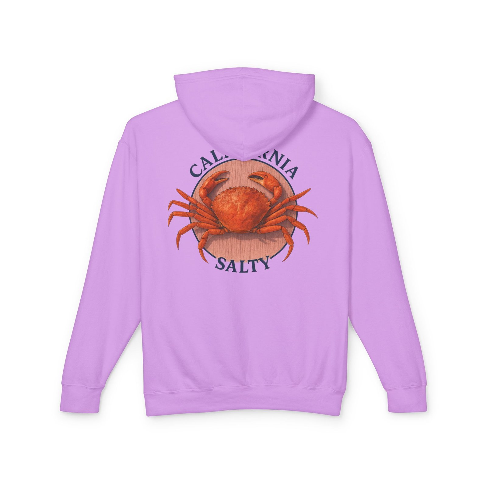 Rock Crab, California Salty, Best, Lightweight Unisex Hoodie, Perfect for Coastal Adventures, Beach Days, Gifts for Fishermen, Casual Wear, Summer Style - Image 14