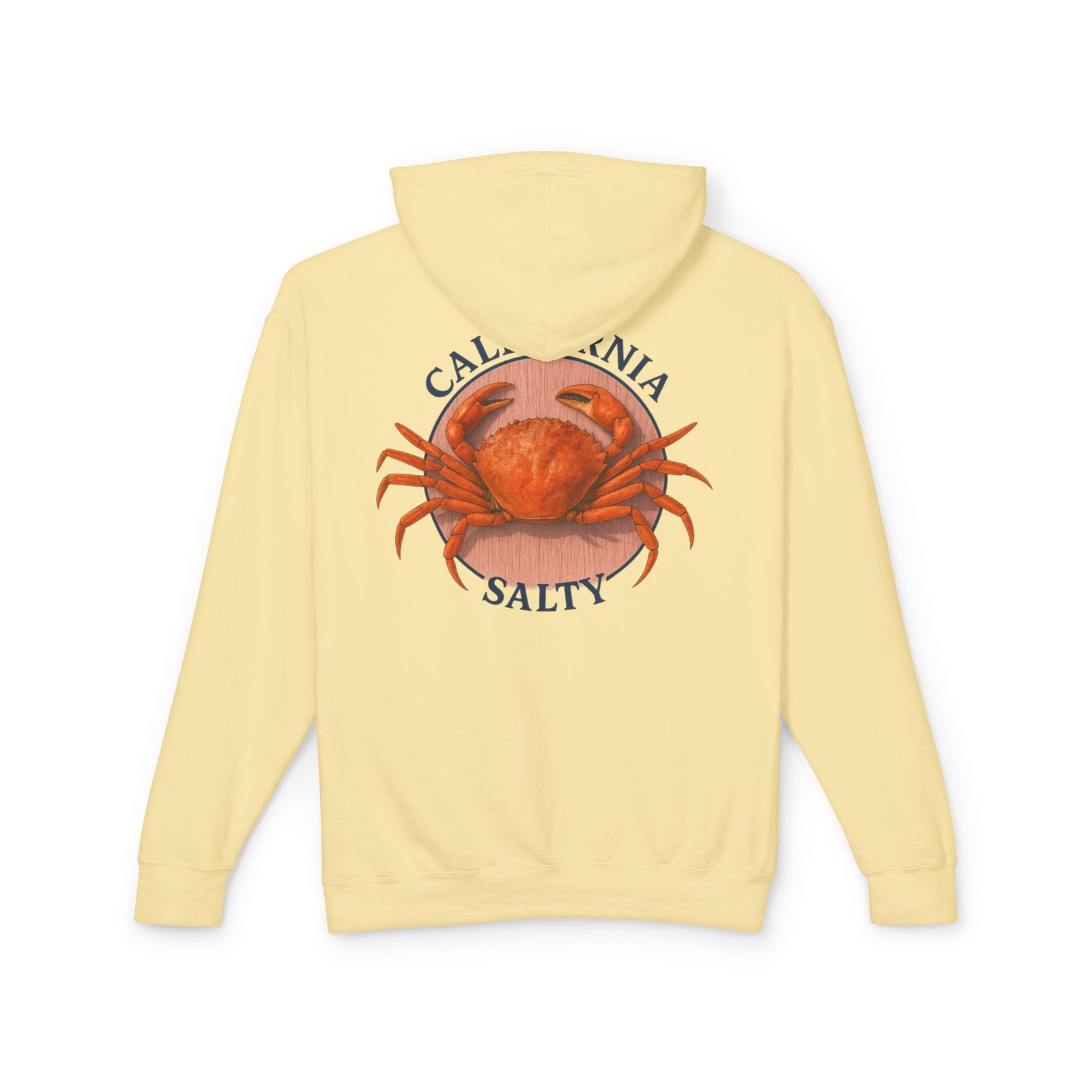Rock Crab, California Salty, Best, Lightweight Unisex Hoodie, Perfect for Coastal Adventures, Beach Days, Gifts for Fishermen, Casual Wear, Summer Style - Image 26