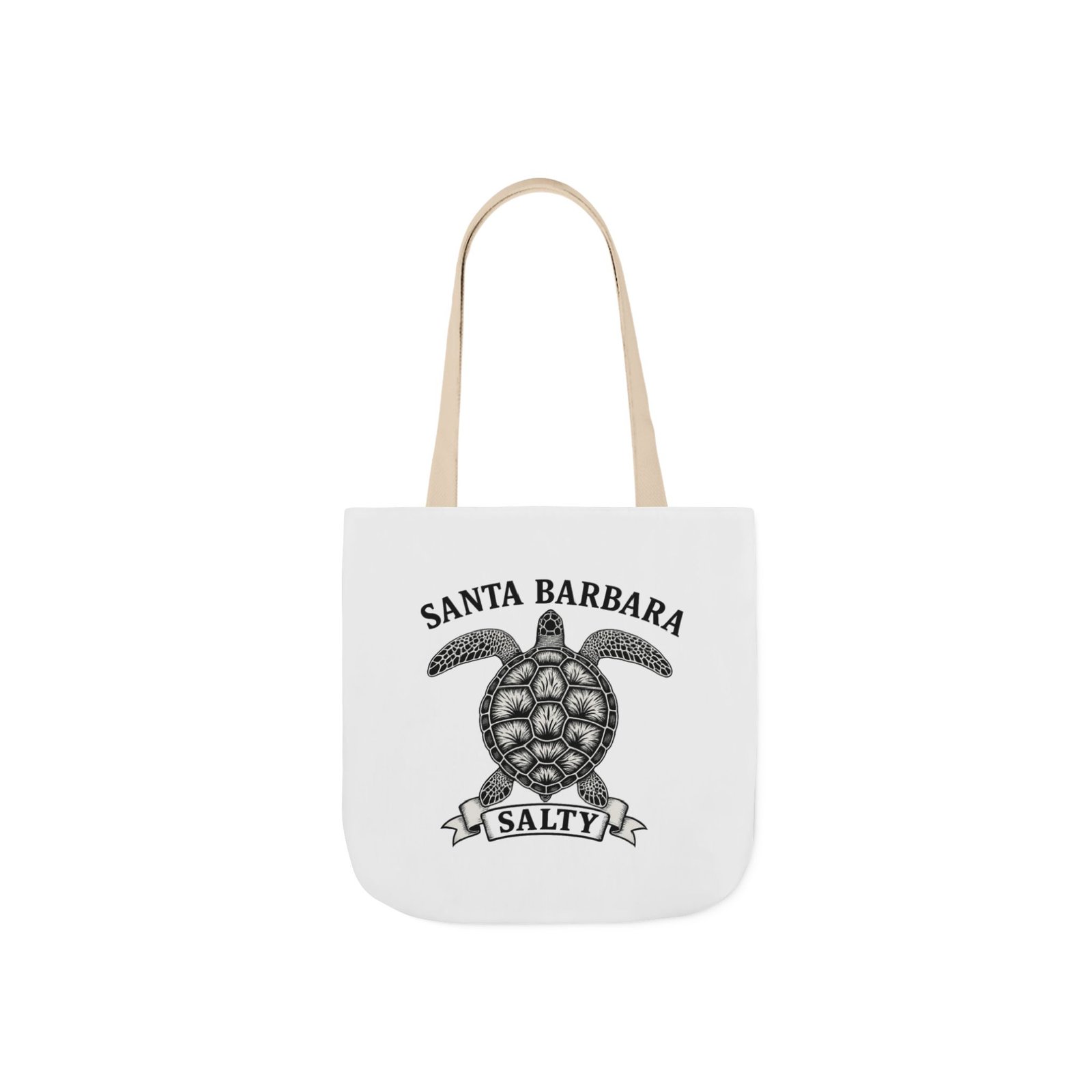 Turtle Tote Bag, Santa Barbara Salty, Best, Eco-Friendly Beach Bag, Summer Accessory, Reusable Shopping Tote, Gift for Ocean Lovers - Image 3